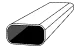 Труба плоскоовальная профильная